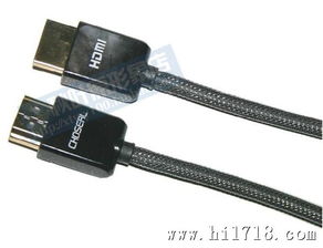 秋叶原HDMI高清线QB656A 1.4版3D性能解析 1.8米与3米版本选购指南